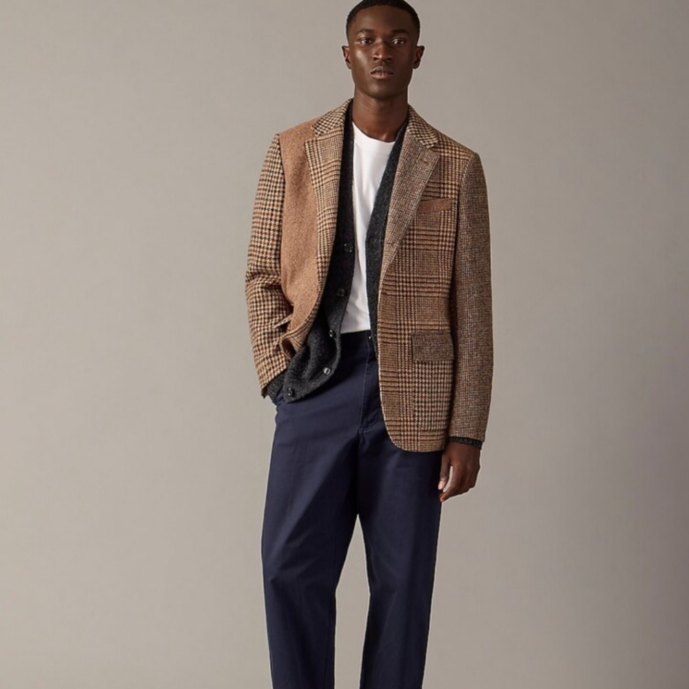 J. Crew Limited-edition Kenmare Relaxed-fit blazer in Scottish wool, NEW
